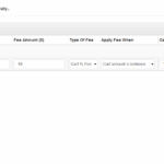 Custom Fee Woocommerce