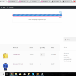 Shopping progressbar.