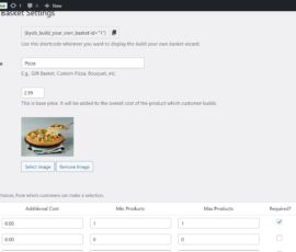 Backend to setup BYOB product