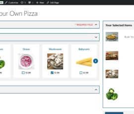 Customer facing wizard